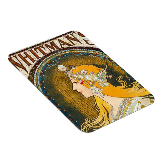Alphonse Mucha  Whitman's Ad Magneet (Rechterzijde)