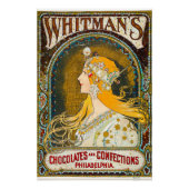 Alphonse Mucha  Whitman's Ad Perfect Poster (Voorkant)