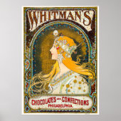 Alphonse Mucha  Whitman's Ad Poster (Voorkant)