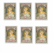 Alphonse Mucha  Whitman's Ad Sticker (Voorkant)