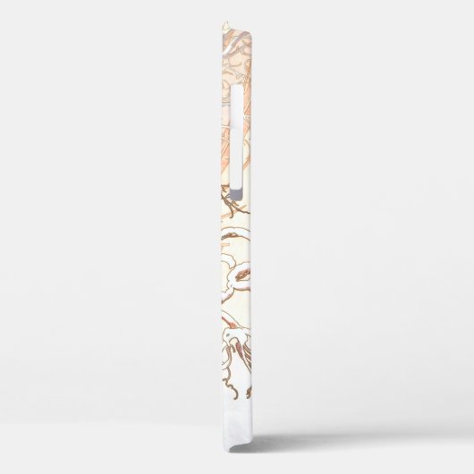 Alphonse Mucha Winter  Art Nouveau Painting Case-Mate iPhone Case (Achterkant / Links)