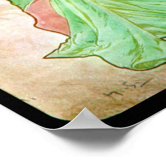 Alphonse Mucha Winter II Poster (Hoek)