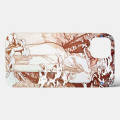 Alphonse Mucha - Winter White Case-Mate iPhone Case (Achterkant (horizontaal))