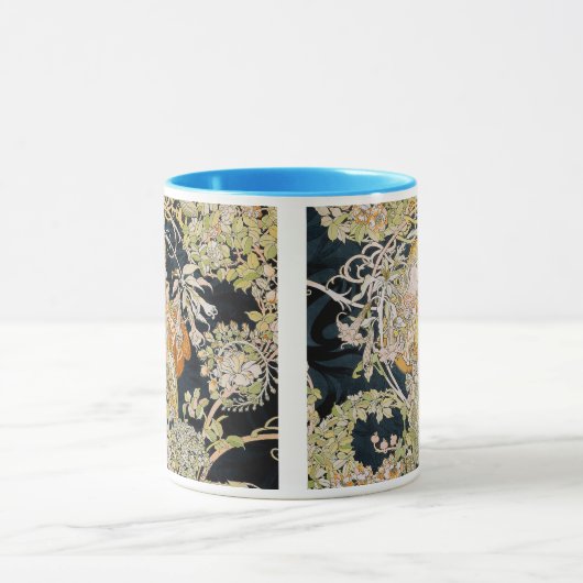 Alphonse Mucha, “Woman with a Daisy” Mok (Midden)