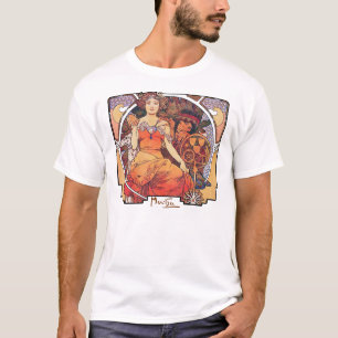 Alphonse Mucha - World's Fair 1904 St. Louis T-shirt