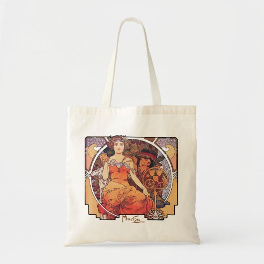 Alphonse Mucha - World's Fair 1904 St. Louis Tote Bag (Voorkant)