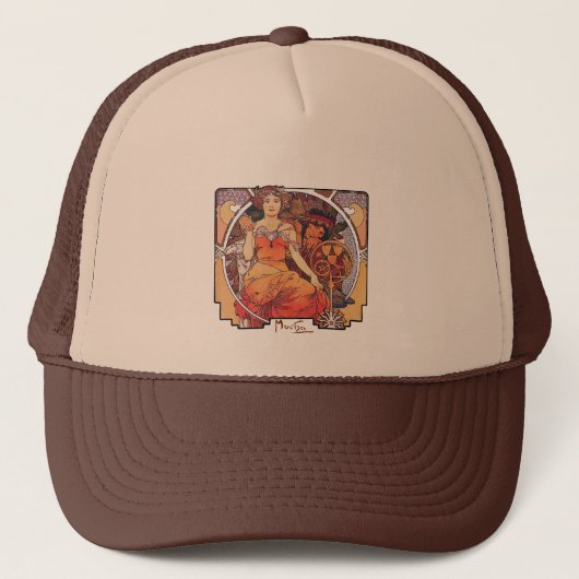 Alphonse Mucha - World's Fair 1904 St. Louis Trucker Pet (Voorkant)