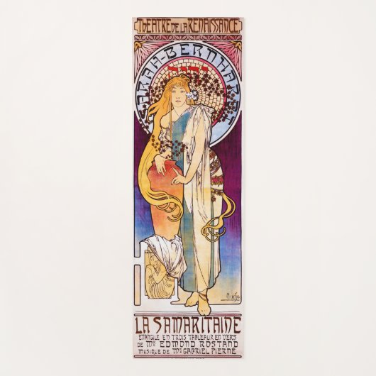 Alphonse Mucha Yogamat (Voorkant)