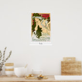 Alphonse Mucha Zedign Art Poster #115 (Keuken)