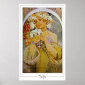 Alphonse Mucha Zedign Art Poster #142 (Voorkant)
