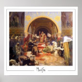 Alphonse Mucha Zedign Art Poster #150 (Voorkant)