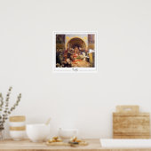 Alphonse Mucha Zedign Art Poster #150 (Keuken)