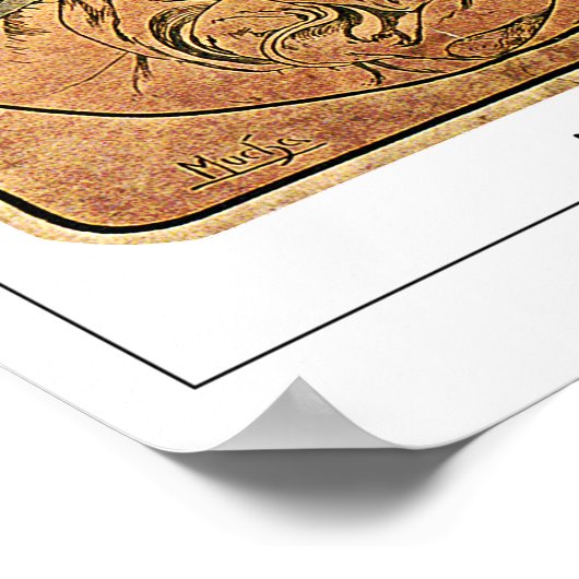 Alphonse Mucha Zedign Art Poster #160 (Hoek)