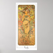 Alphonse Mucha Zedign Art Poster #160 (Voorkant)