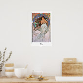 Alphonse Mucha Zedign Art Poster #189 (Keuken)