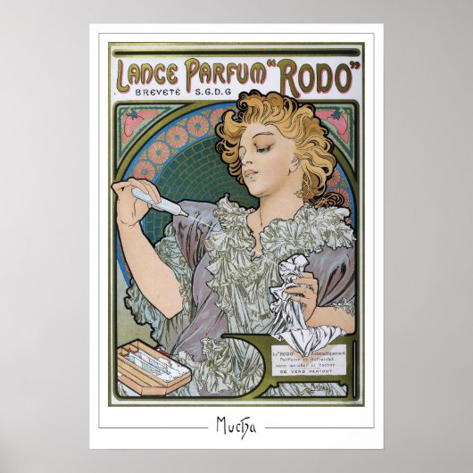 Alphonse Mucha Zedign Art Poster #2 (Voorkant)