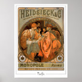 Alphonse Mucha Zedign Art Poster #218 (Voorkant)