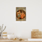 Alphonse Mucha Zedign Art Poster #218 (Keuken)