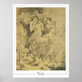 Alphonse Mucha Zedign Art Poster #285 (Voorkant)