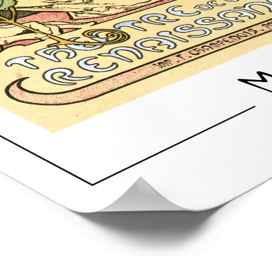 Alphonse Mucha Zedign Art Poster #302 (Hoek)