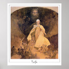 Alphonse Mucha Zedign Art Poster #328