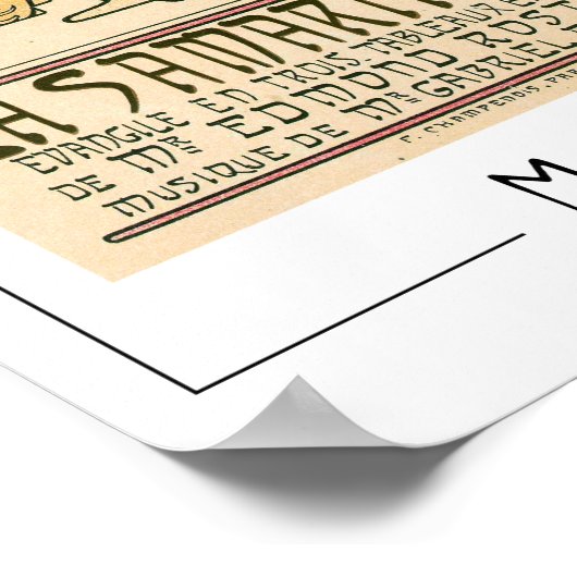 Alphonse Mucha Zedign Art Poster #329 (Hoek)