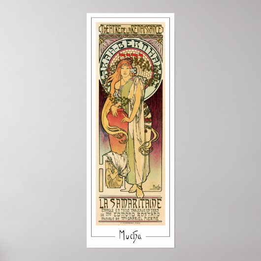 Alphonse Mucha Zedign Art Poster #329 (Voorkant)