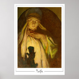 Alphonse Mucha Zedign Art Poster #334