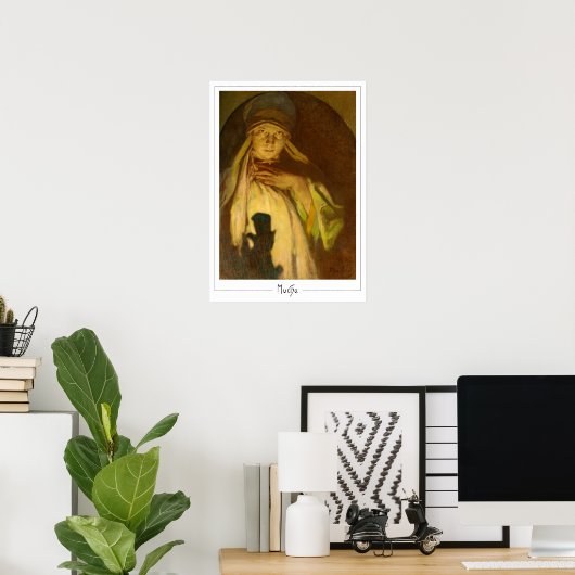 Alphonse Mucha Zedign Art Poster #334 (Thuiskantoor)