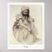 Alphonse Mucha Zedign Art Poster #384 (Voorkant)