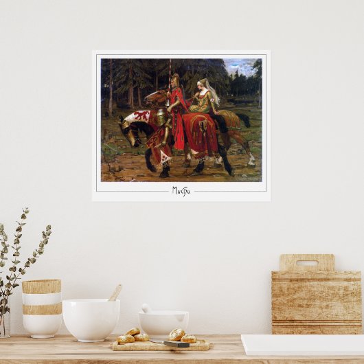 Alphonse Mucha Zedign Art Poster #397 (Keuken)