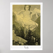 Alphonse Mucha Zedign Art Poster #404 (Voorkant)