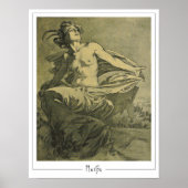 Alphonse Mucha Zedign Art Poster #409 (Voorkant)