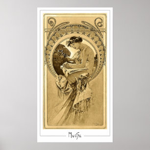 Alphonse Mucha Zedign Kunst Poster #161