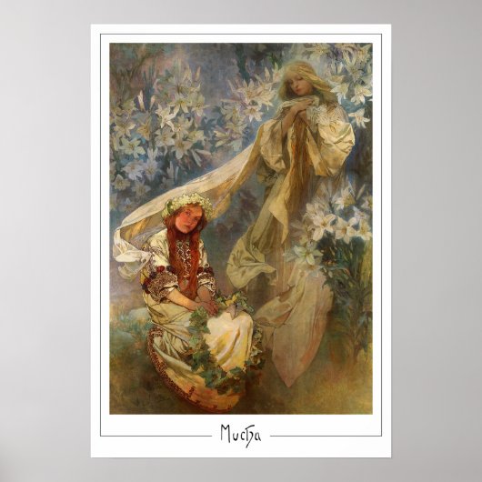 Alphonse Mucha Zedign Kunst Poster #165 (Voorkant)