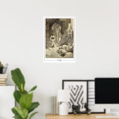 Alphonse Mucha Zedign Kunst Poster #75 (Thuiskantoor)