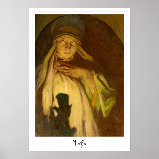 Alphonse Mucha Zedign Kunstposter #334 Poster (Voorkant)