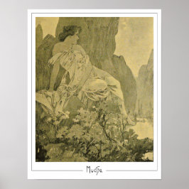 Alphonse Mucha Zedign Kunstposter #335 Poster