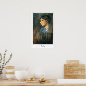 Alphonse Mucha Zedign Kunstposter #368 Poster (Keuken)