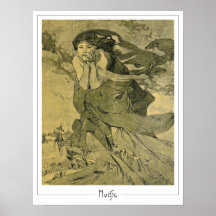 Alphonse Mucha Zedign Kunstposter #412