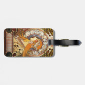 Alphonse Mucha Zodiac Bagagelabel (Achterkant horizontaal)