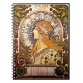 Alphonse Mucha Zodiac Notitieboek (Voorkant)