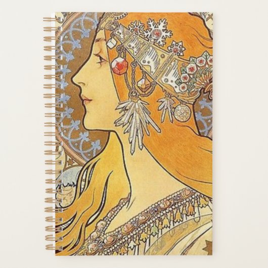 Alphonse Mucha Zodiac Planner (Voorkant)