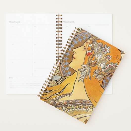 Alphonse Mucha Zodiac Planner (Display)