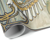 Alphonse Mucha Zodiac Restored Cadeaupapier (Rol Hoek)