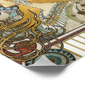 Alphonse Mucha Zodiac Restored Poster (Hoek)