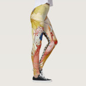 Alphonse Mucha Zomer Leggings (Rechts)