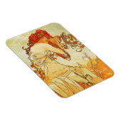 Alphonse Mucha Zomermagneet Magneet (Rechterzijde)