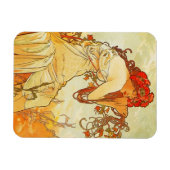 Alphonse Mucha Zomermagneet Magneet (Horizontaal)