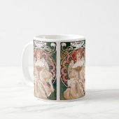 Alphonse Mucha's F. Champenois Imprimeur-Editeur Koffiemok (Voorkant links)